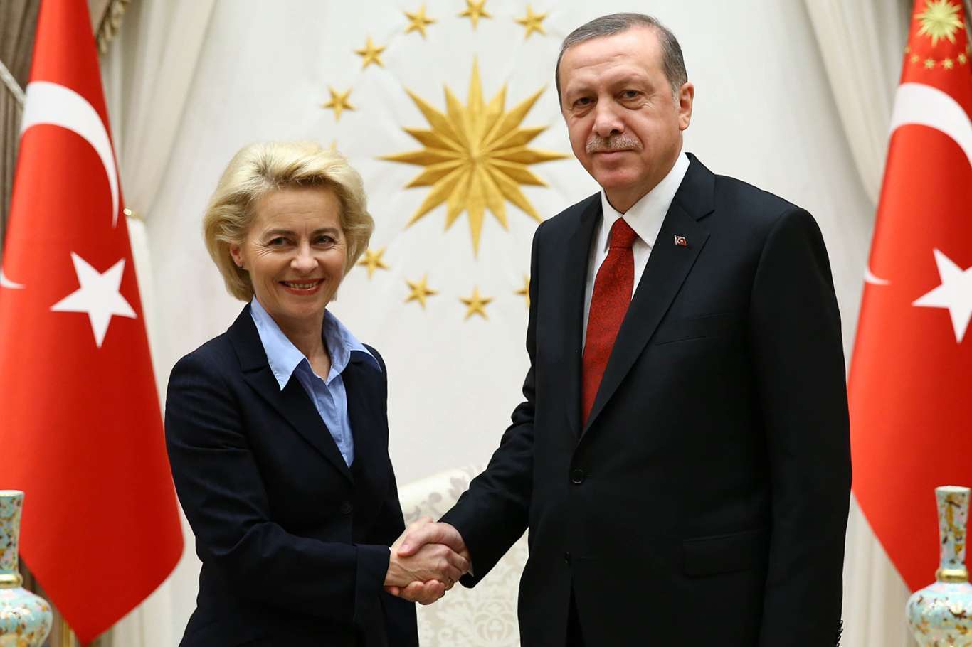Erdoğan holds a videoconference with Ursula von der Leyen Erdoğan holds a videoconference with Ursula von der Leyen
